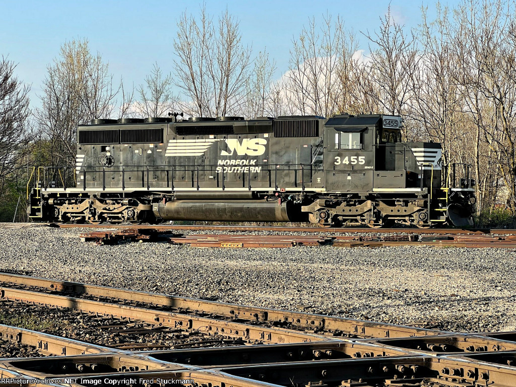 NS 3455 sits on the connection.
